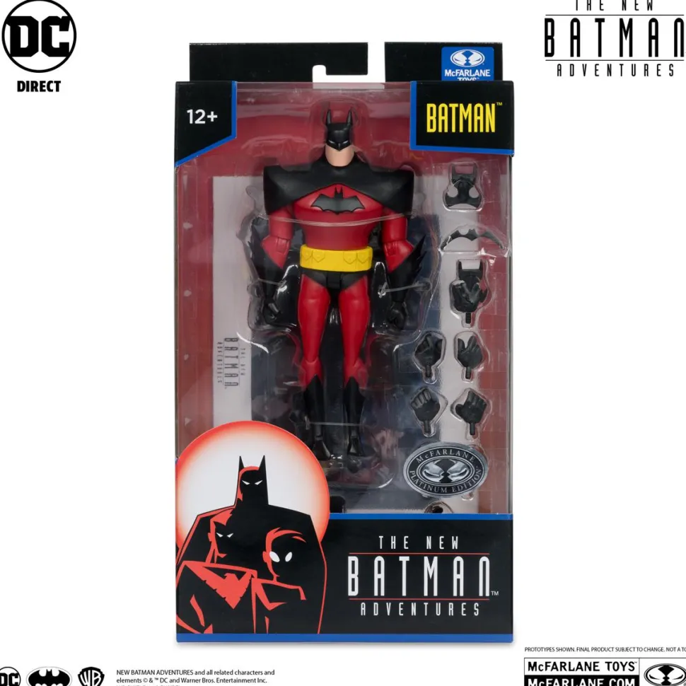 The New Batman Adventures (1997) - Batman (Red & Black) 6" Scale Action Figure