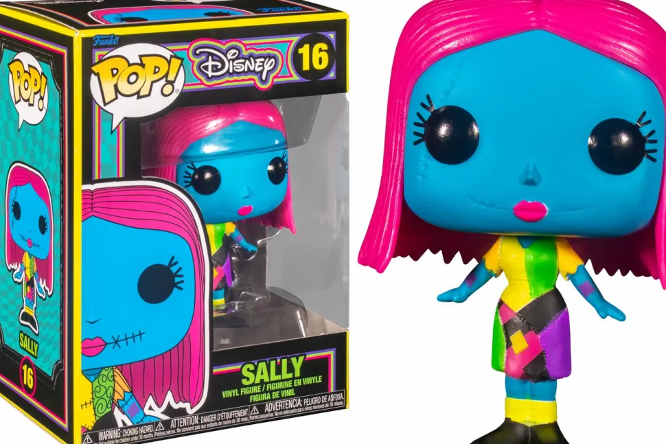 The Nightmare Before Christmas - Sally Blacklight Pop! Vinyl Figure