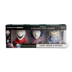 The Nightmare Before Christmas - Lock, Shock, and Barrel Glow-in-the Dark Knit Series 5