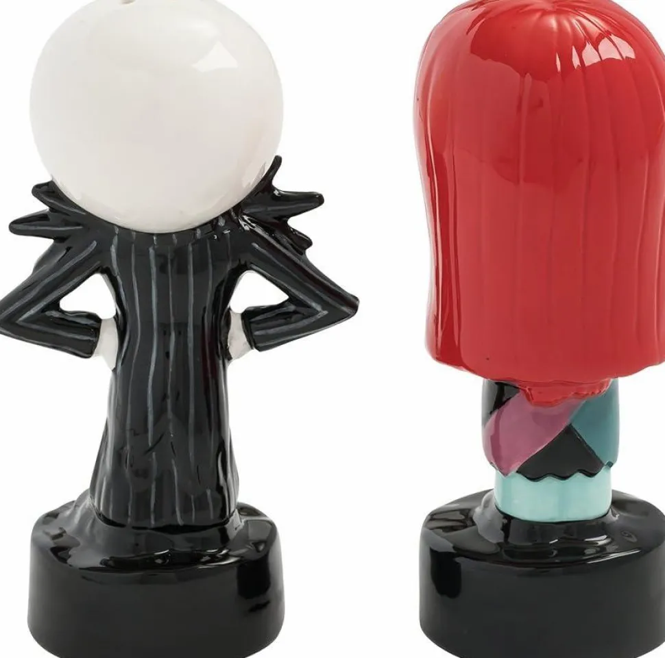 The Nightmare Before Christmas - Jack & Sally Sculpted Ceramic Salt & Pepper Shaker 2-Pack