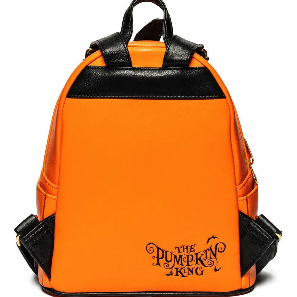 The Nightmare Before Christmas - Pumpkin King 10” Faux Leather Mini Backpack
