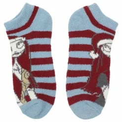The Nightmare Before Christmas - Jack, Sally & Zero Chenille Ankle Socks 3-Pack