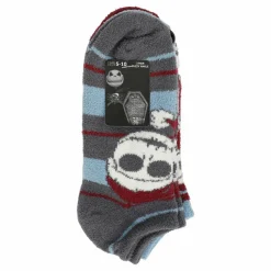 The Nightmare Before Christmas - Jack, Sally & Zero Chenille Ankle Socks 3-Pack