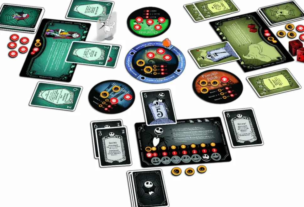 The Nightmare Before Christmas - Take Over the Holidays Board Game