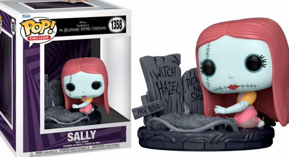 The Nightmare Before Christmas 30th Anniversary - Sally with Gravestones Deluxe Pop! Vinyl Figure