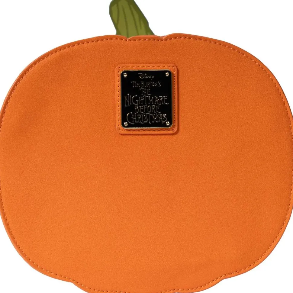 The Nightmare Before Christmas - Jack-O-Lantern Glow in the Dark 9" Faux Leather Crossbody Bag