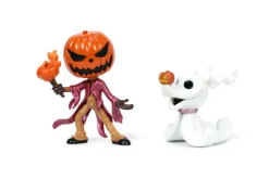 The Nightmare Before Christmas - Jack Skellington, Sally, Zero, & Pumpkin King Metalfigs 2.5
