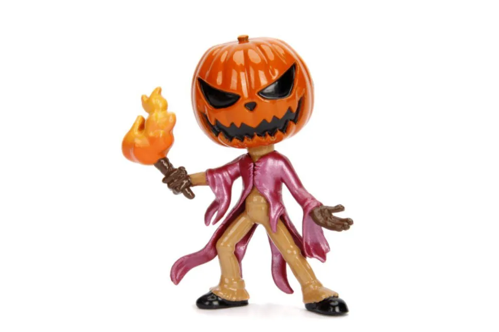 The Nightmare Before Christmas - Jack Skellington, Sally, Zero, & Pumpkin King Metalfigs 2.5" Die-Cast Figure 4-Pack