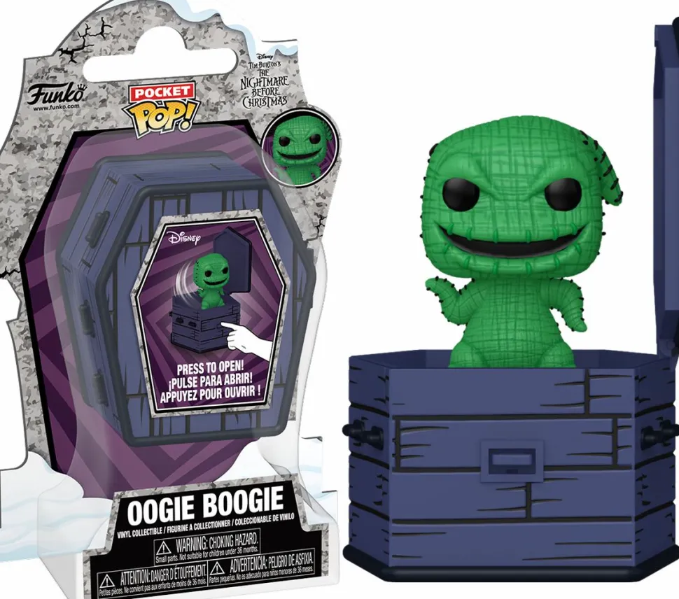 The Nightmare Before Christmas - Oogie Boogie in Coffin Pocket Pop! Vinyl Figure