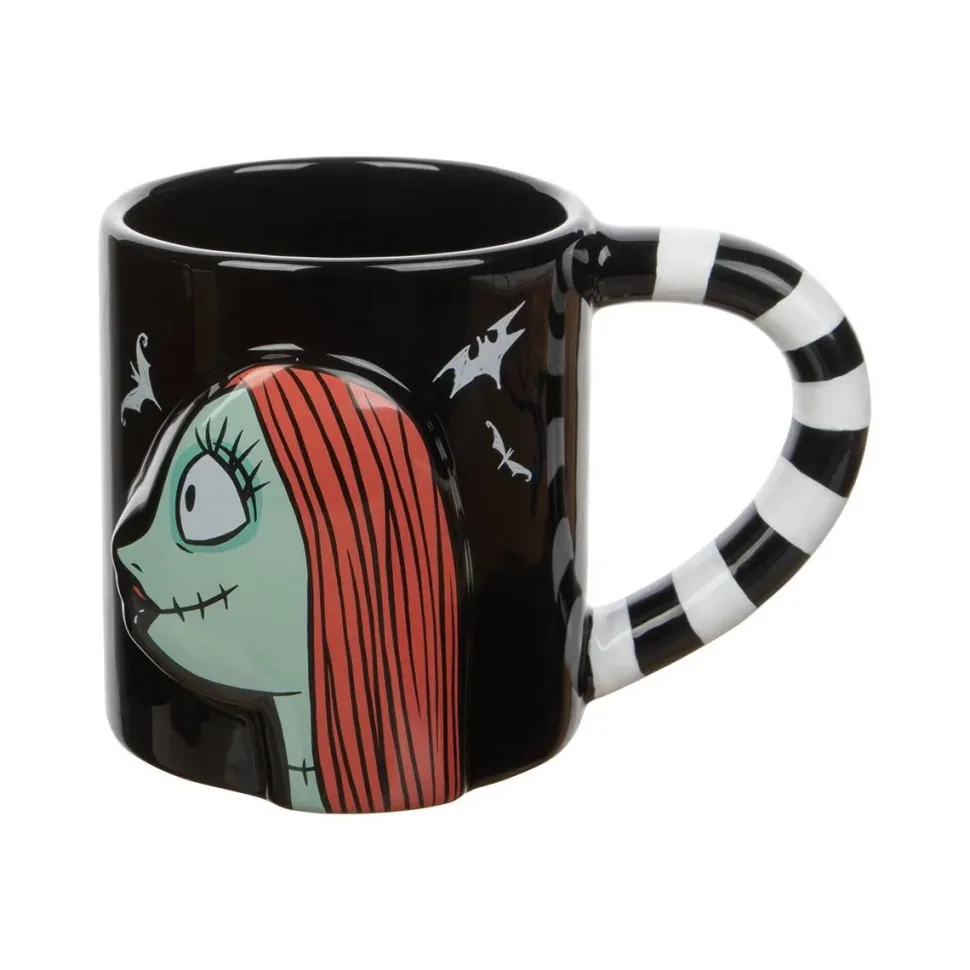The Nightmare Before Christmas - Jack and Sally 3D Sculpted Ceramic Mug 2-Pack