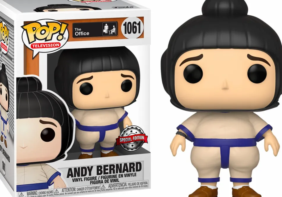 The Office - Andy Bernard in Sumo Suit Pop! Vinyl Figure