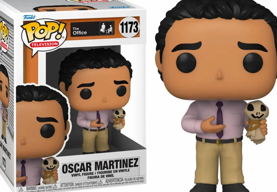 The Office - Oscar Martinez with Scarecrow Pop! Vinyl Figure