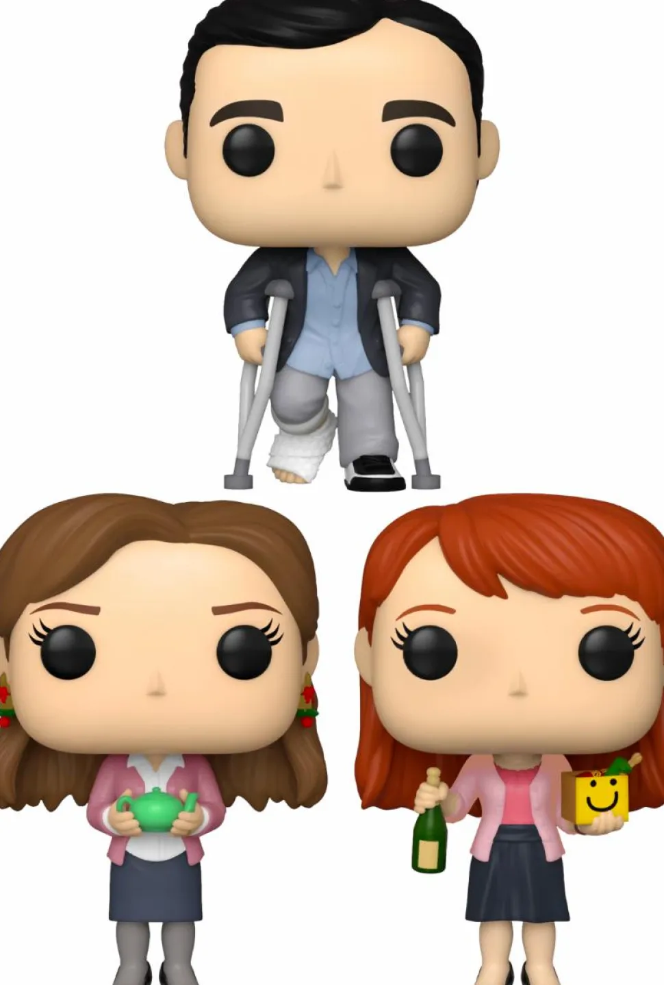 The Office - Tea & Crutches Pop! Vinyl Bundle (Set of 3)