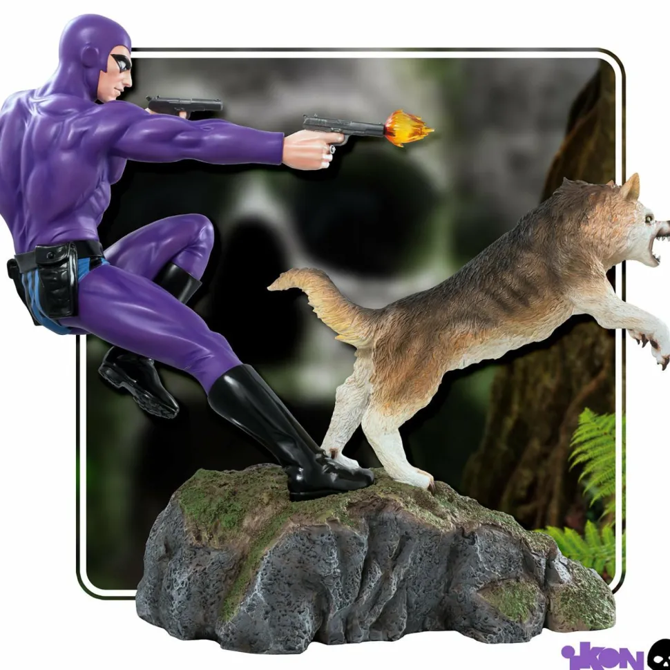 The Phantom - The Phantom and Devil 1/6th Scale Diorama Statue