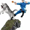 The Phantom - The Phantom and Devil Blue Variant 1/6th Scale Diorama Statue