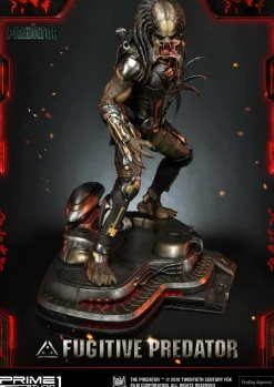 The Predator (2018) - Fugitive Predator 1/4 Scale Statue (Int Sales Only)