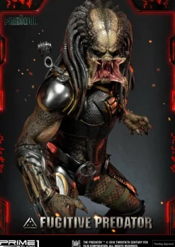 The Predator (2018) - Fugitive Predator 1/4 Scale Statue (Int Sales Only)
