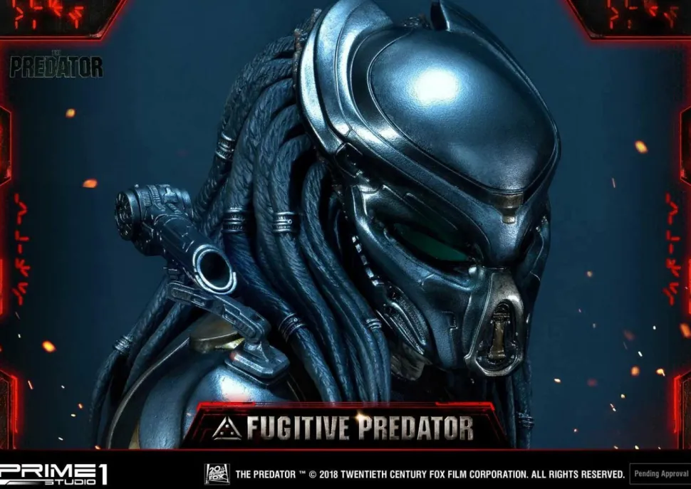The Predator (2018) - Fugitive Predator 1/4 Scale Statue (Int Sales Only)