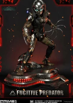 The Predator (2018) - Fugitive Predator 1/4 Scale Statue (Int Sales Only)