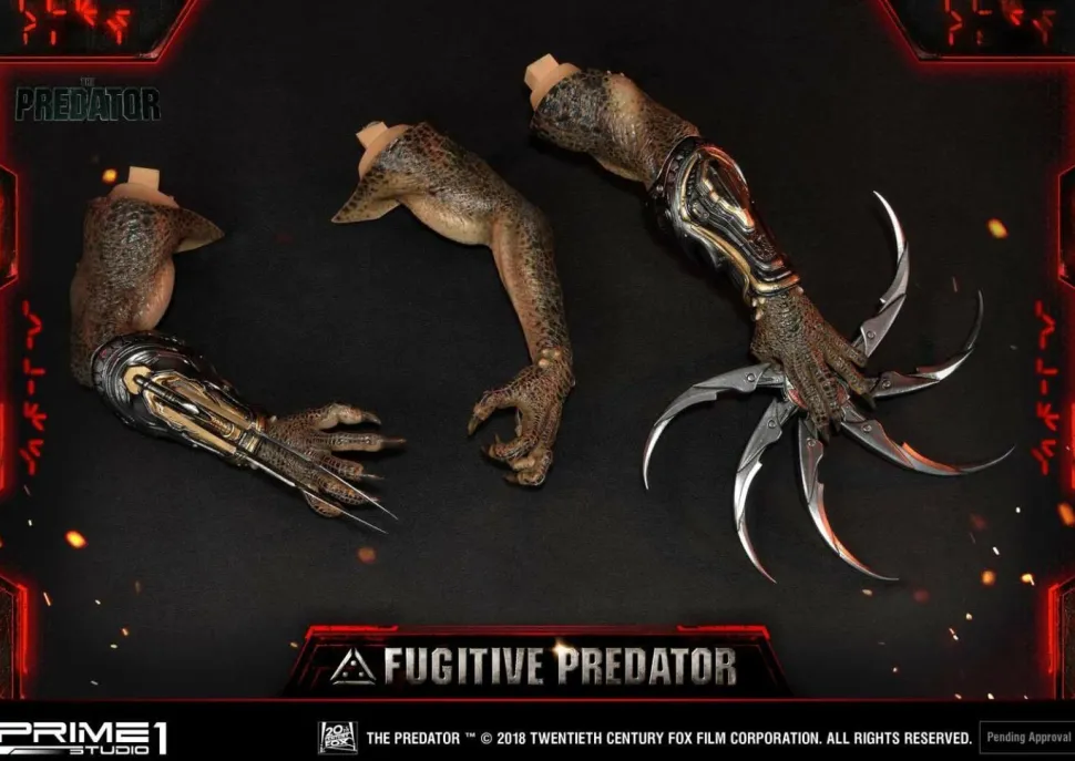 The Predator (2018) - Fugitive Predator 1/4 Scale Statue (Int Sales Only)