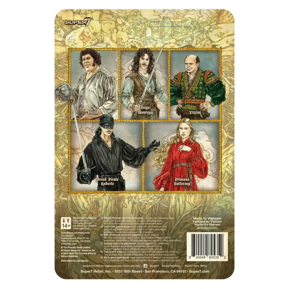 The Princess Bride (1987) - Dread Pirate Roberts ReAction 3.75" Action Figure