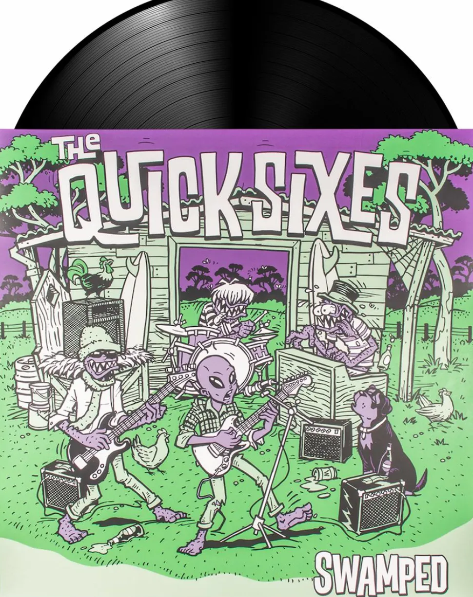 The Quick Sixes - Swamped LP Vinyl Record