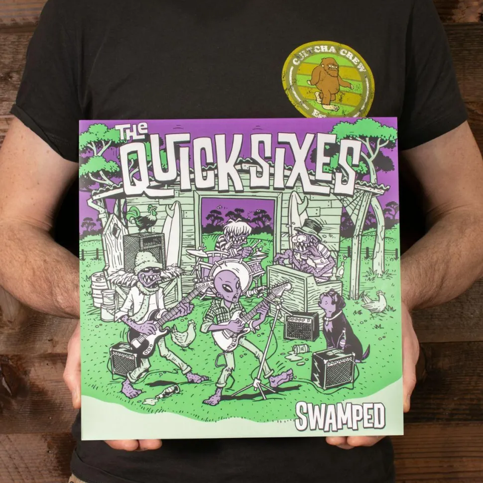 The Quick Sixes - Swamped LP Vinyl Record