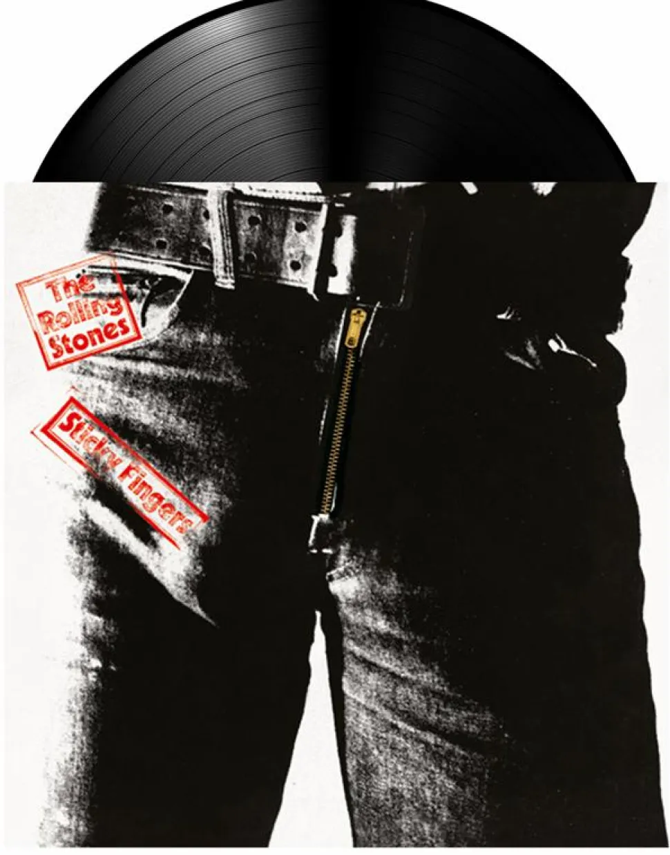 The Rolling Stones - Sticky Fingers LP Vinyl Record
