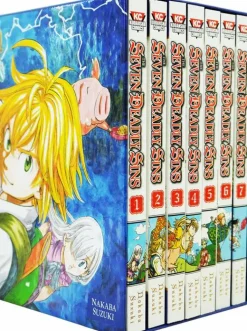 The Seven Deadly Sins - Manga Paperback Book Box Set 01 (Vol. 1-7)