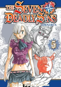 The Seven Deadly Sins - Omnibus Volume 05 Manga Paperback Book (Vol. 13-15)