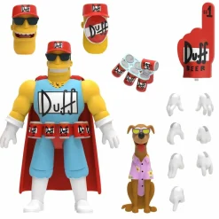 The Simpsons - Duffman Ultimates! 7” Scale Action Figure (Wave 2)