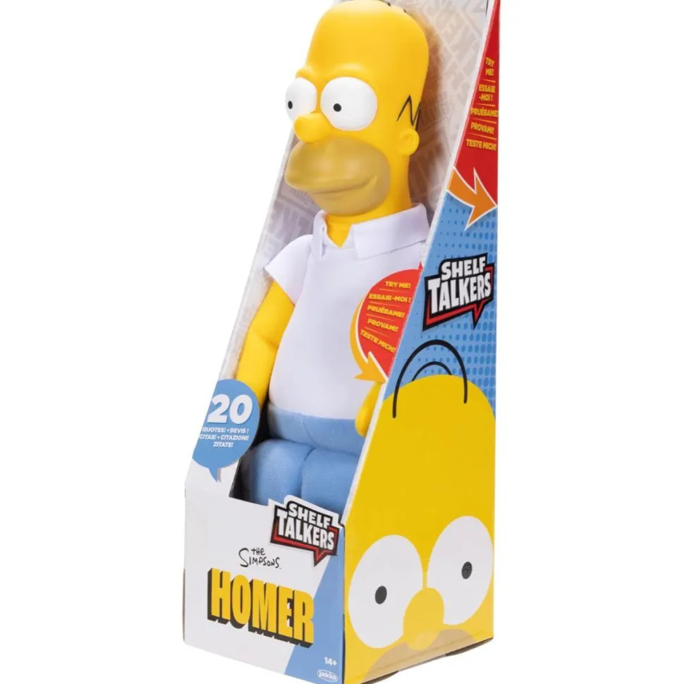 The Simpsons - Homer Simpson Shelf Talkers 12" Talking Doll