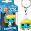 The Smurfs (1981) - Smurfette Pocket Pop! Keychain