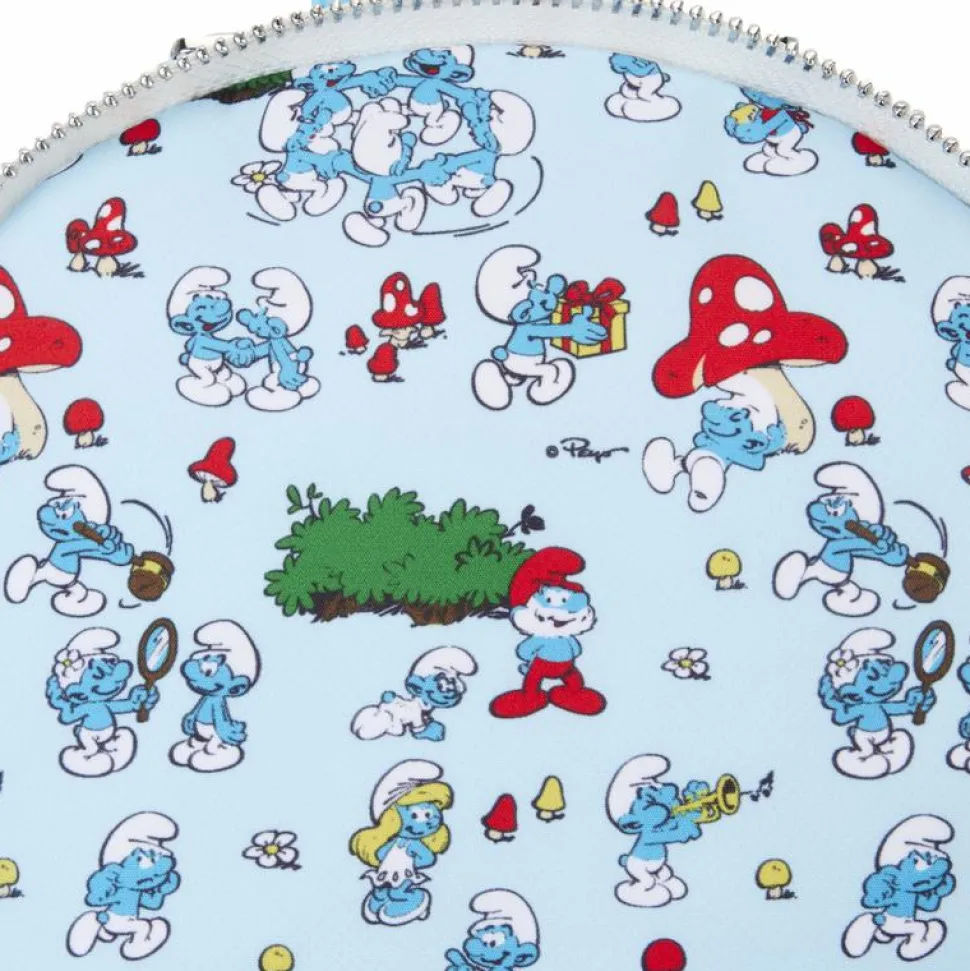 The Smurfs - Smurfette Cosplay 10" Faux Leather Mini Backpack