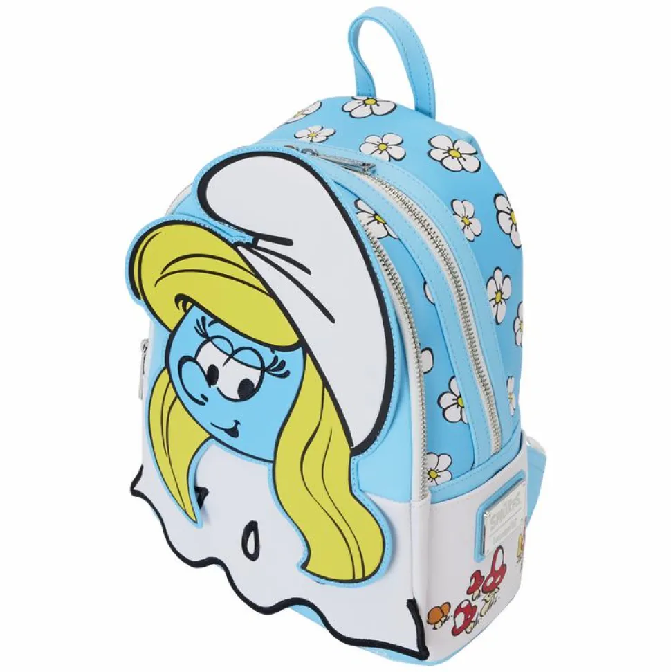 The Smurfs - Smurfette Cosplay 10" Faux Leather Mini Backpack