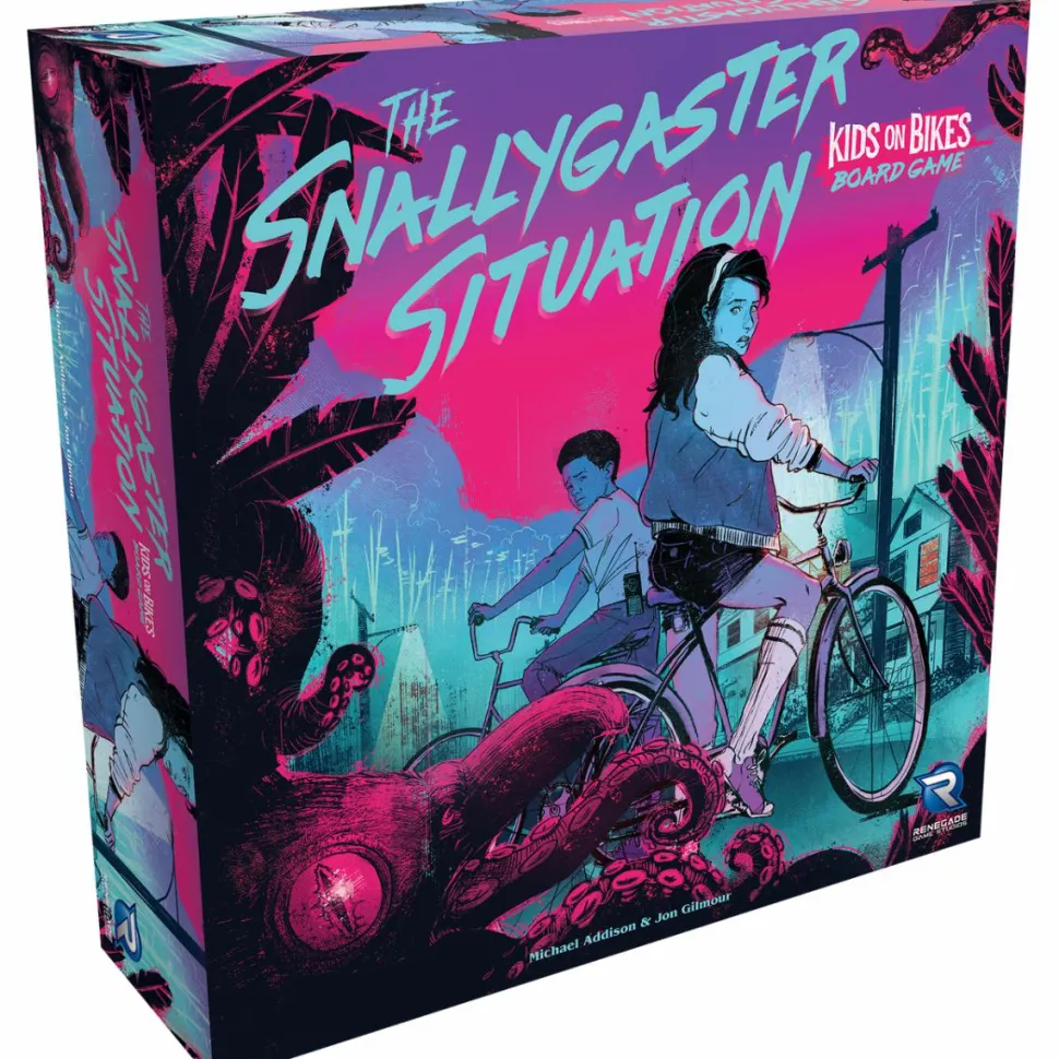The Snallygaster Situation: Kids on Bikes - Board Game
