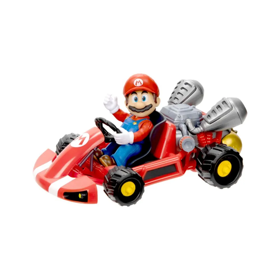 The Super Mario Bros. Movie (2023) - Mario with Pull Back Racer