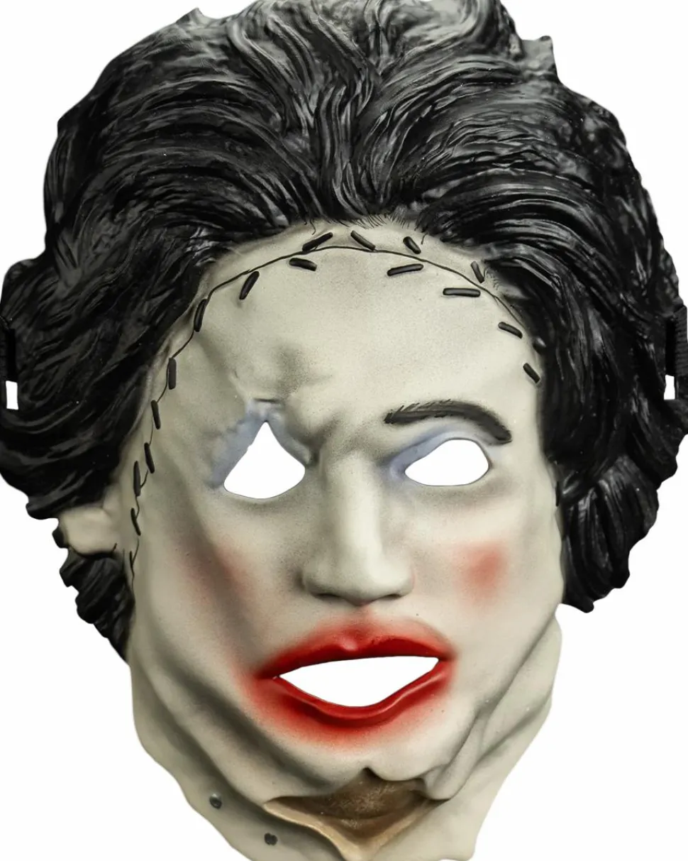 The Texas Chainsaw Massacre (1974) - Leatherface Pretty Woman Retro Adult Injection Mask (One Size Fits Most)