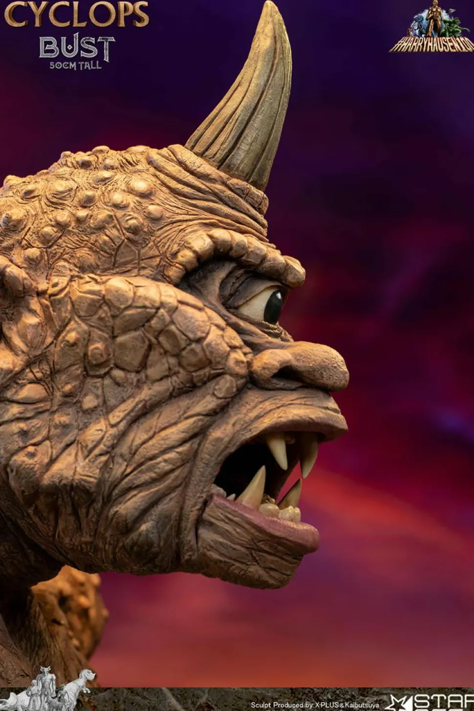 The 7th Voyage of Sinbad (1958) - Ray Harryhausen Cyclops 20" Bust