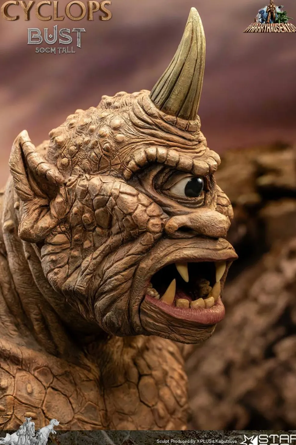 The 7th Voyage of Sinbad (1958) - Ray Harryhausen Cyclops 20" Bust