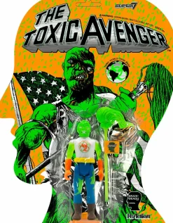 The Toxic Avenger x Brain Dead - Toxie Glow in the Dark ReAction 3.75” Action Figure