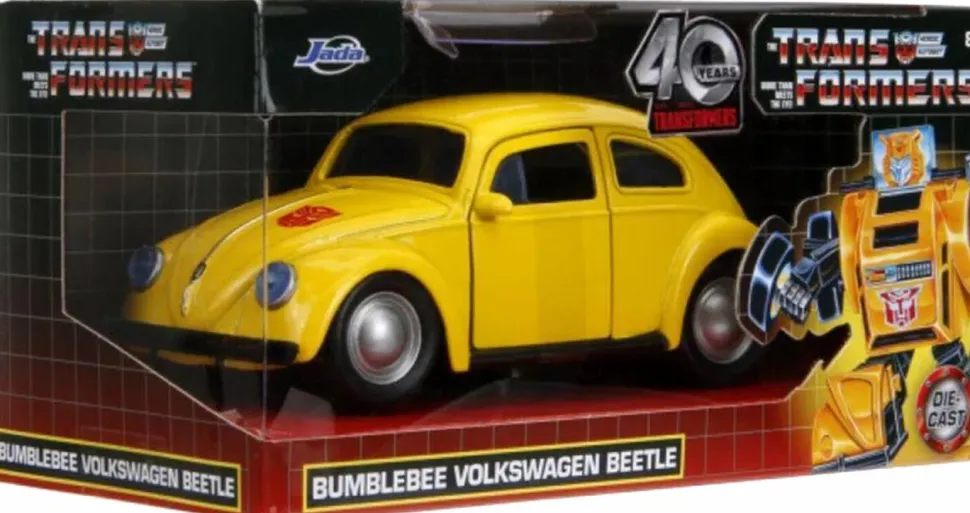 The Transformers (1984) - Bumblebee Volkswagon Beetle Hollywood Rides 1/32 Scale Die-Cast Vehicle Replica