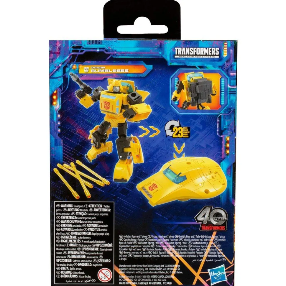 The Transformers (1984) - Origin Bumblebee Legacy United Deluxe Class 5.5" Action Figure