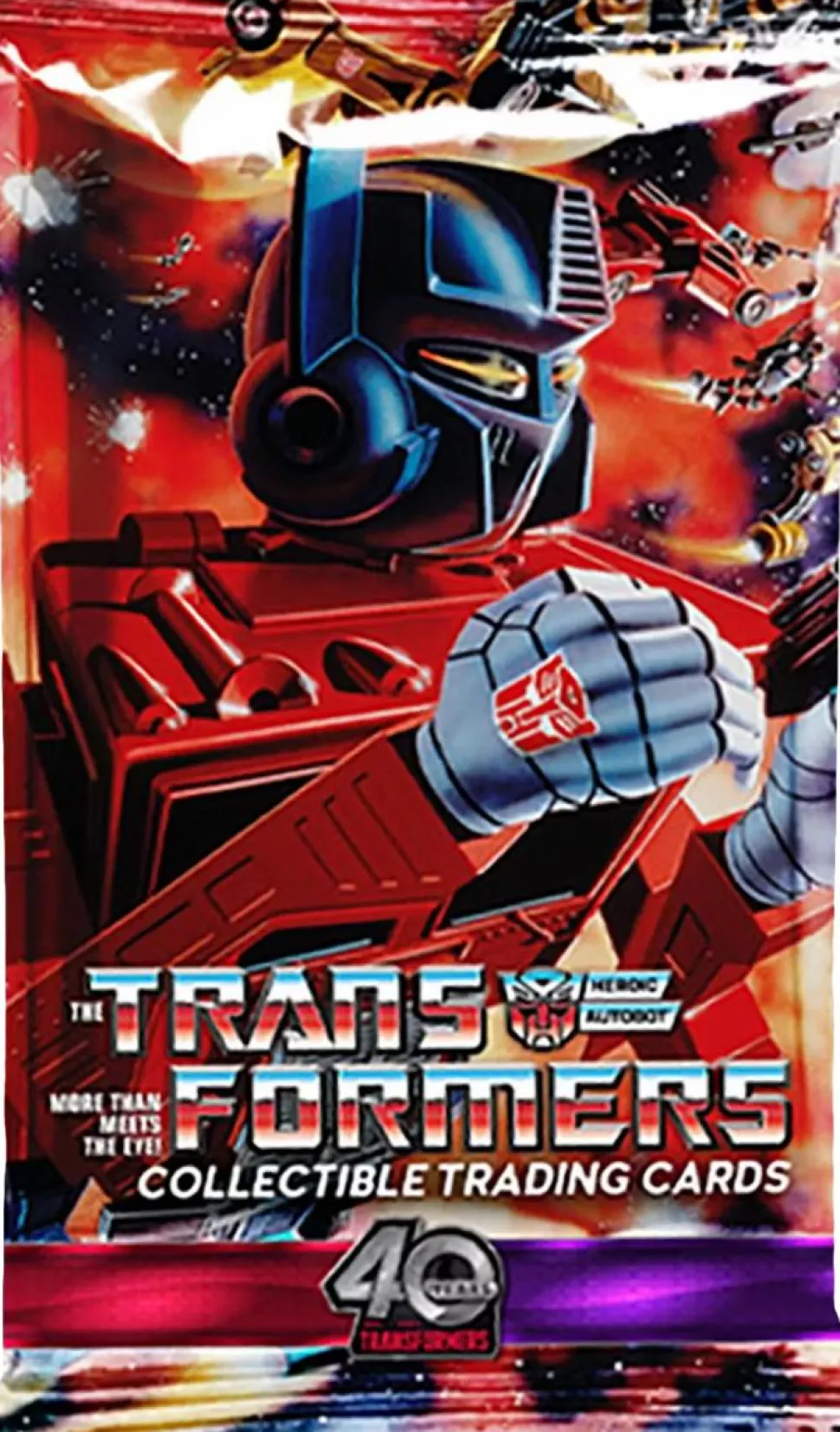 The Transformers (1984) - Series 01 40th Anniversary Collector's Trading Cards Booster Box (Display of 24)