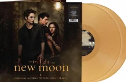 The Twilight Saga: New Moon Original Motion Picture Soundtrack 2xLP Vinyl Record (Gold Coloured Vinyl)