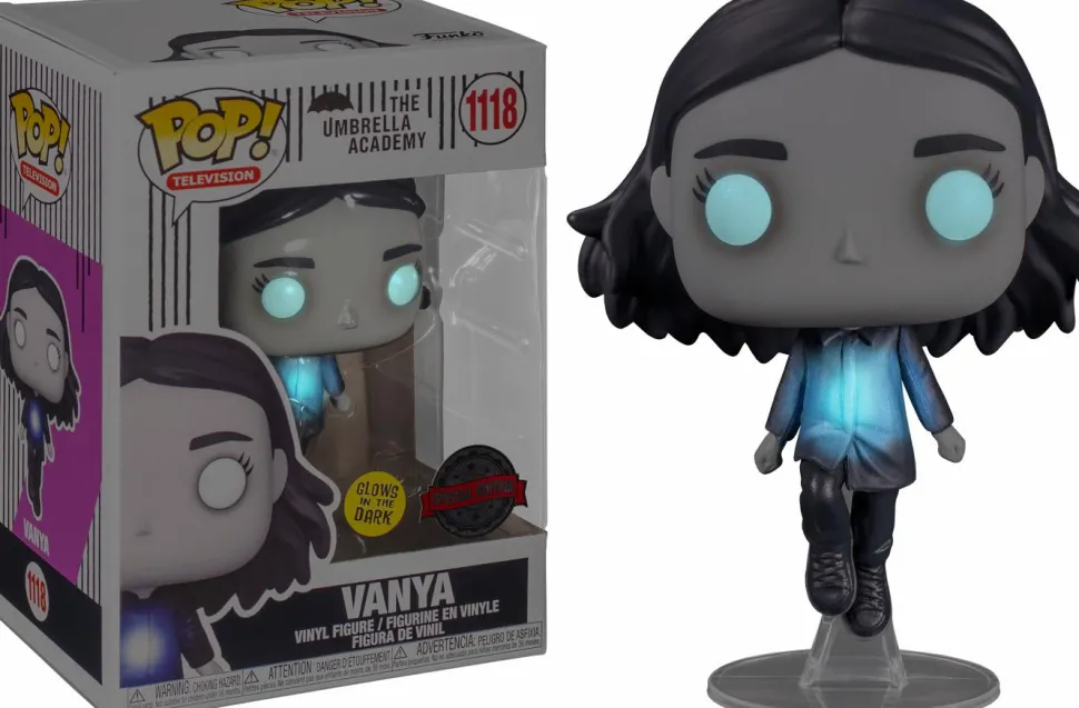 The Umbrella Academy - Vanya Hargreeves Flying Glow in the Dark Pop! Vinyl Figure