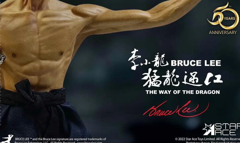 The Way of the Dragon (1972) - Bruce Lee as Tang Lung Deluxe 1/6th Scale Statue