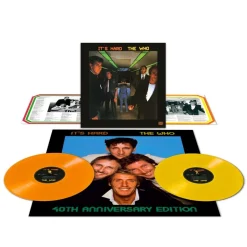 The Who - It’s Hard 40th Anniversary 2xLP Vinyl Record (2022 Record Store Day Exclusive Orange & Yellow Vinyl)