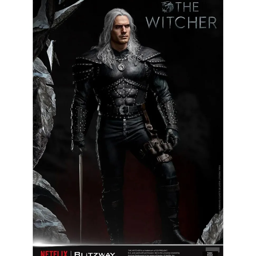 The Witcher (2019) - Geralt of Rivia 1/3rd Scale Statue