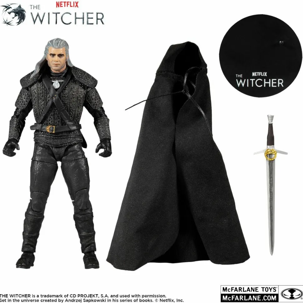 The Witcher (2019) - Geralt of Rivia 7” Scale Action Figure